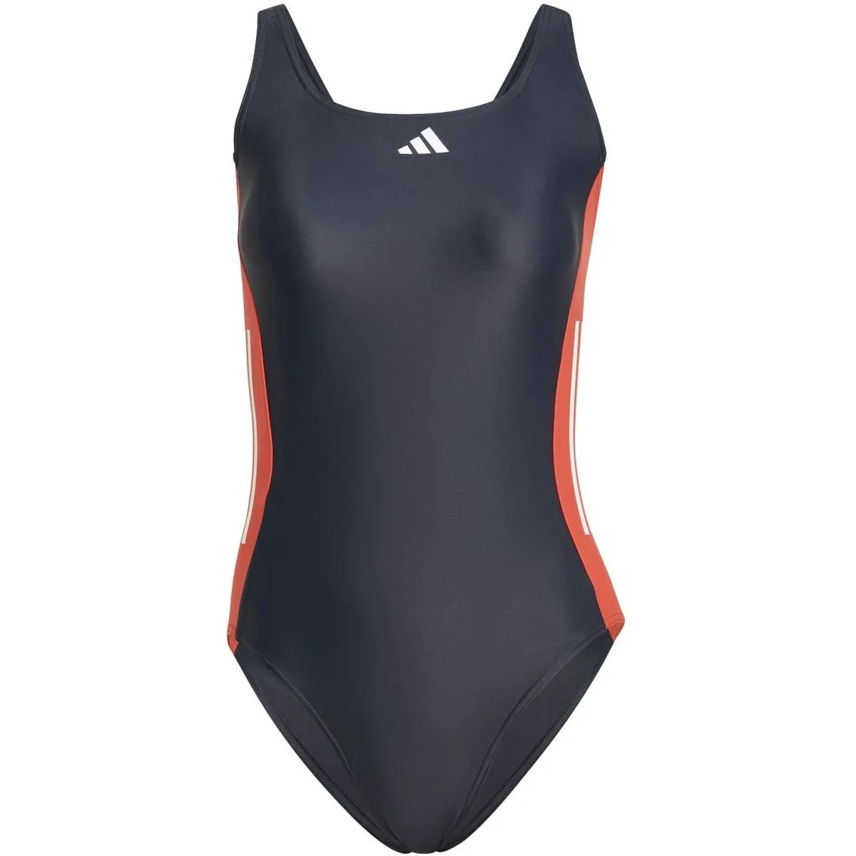 Streifen Colorblock Badeanzug Damen Badeanzug, blau 36