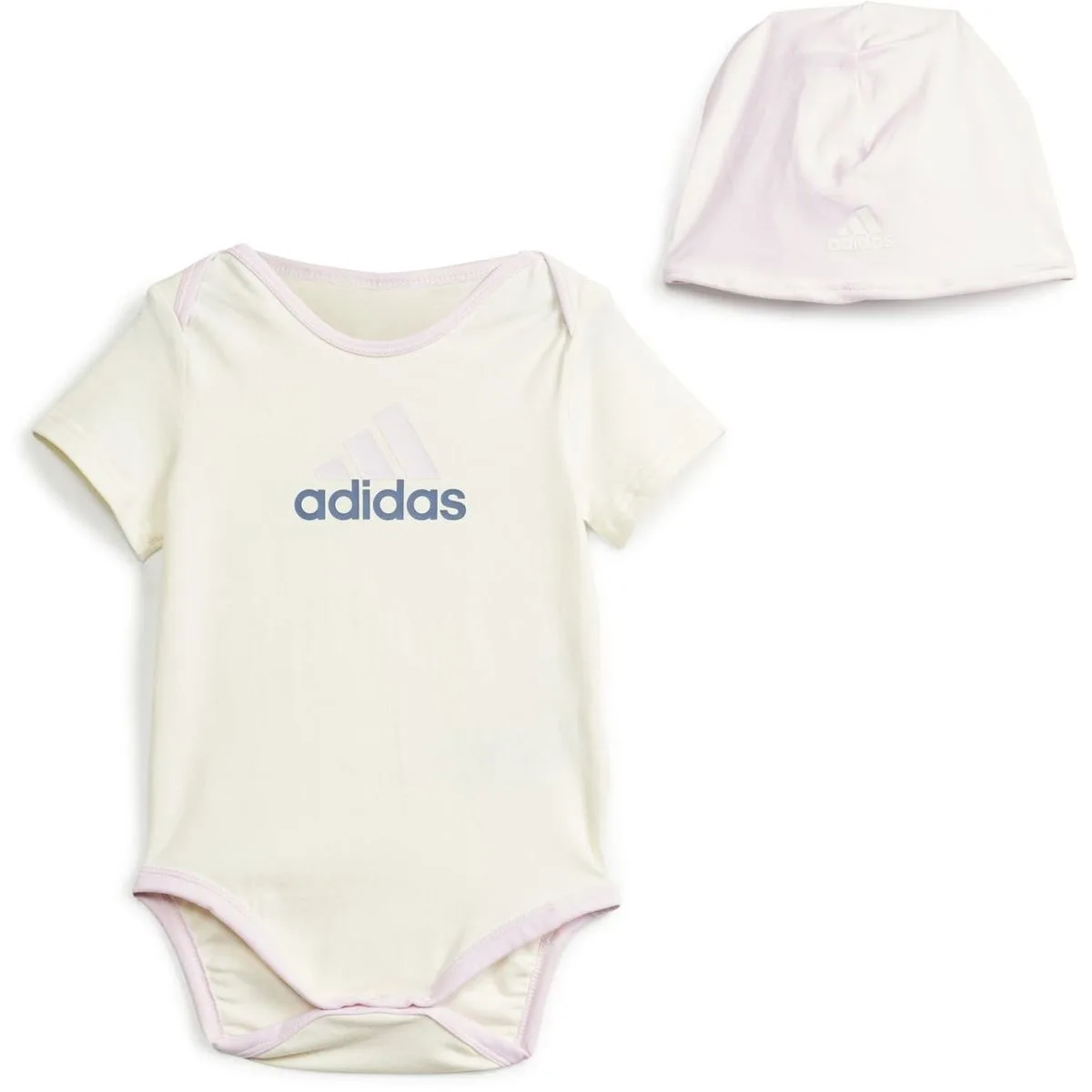 Adidas Essentials Big Logo Body und Beanie Kids Geschenkset Kinder Jogginganzug, braun