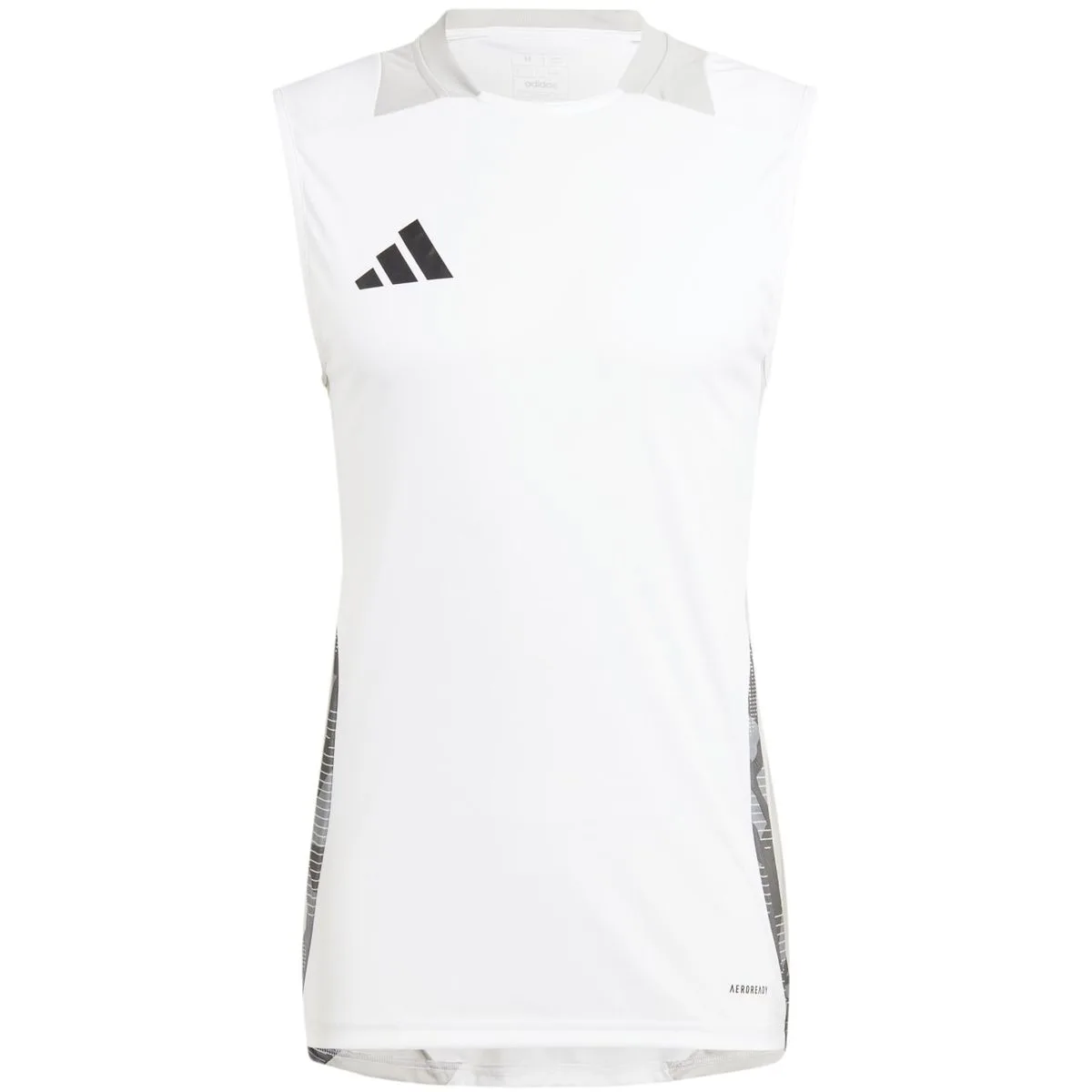 Tiro 24 Competition Sleeveless Trainingstrikot Herren Trikot, weiß M