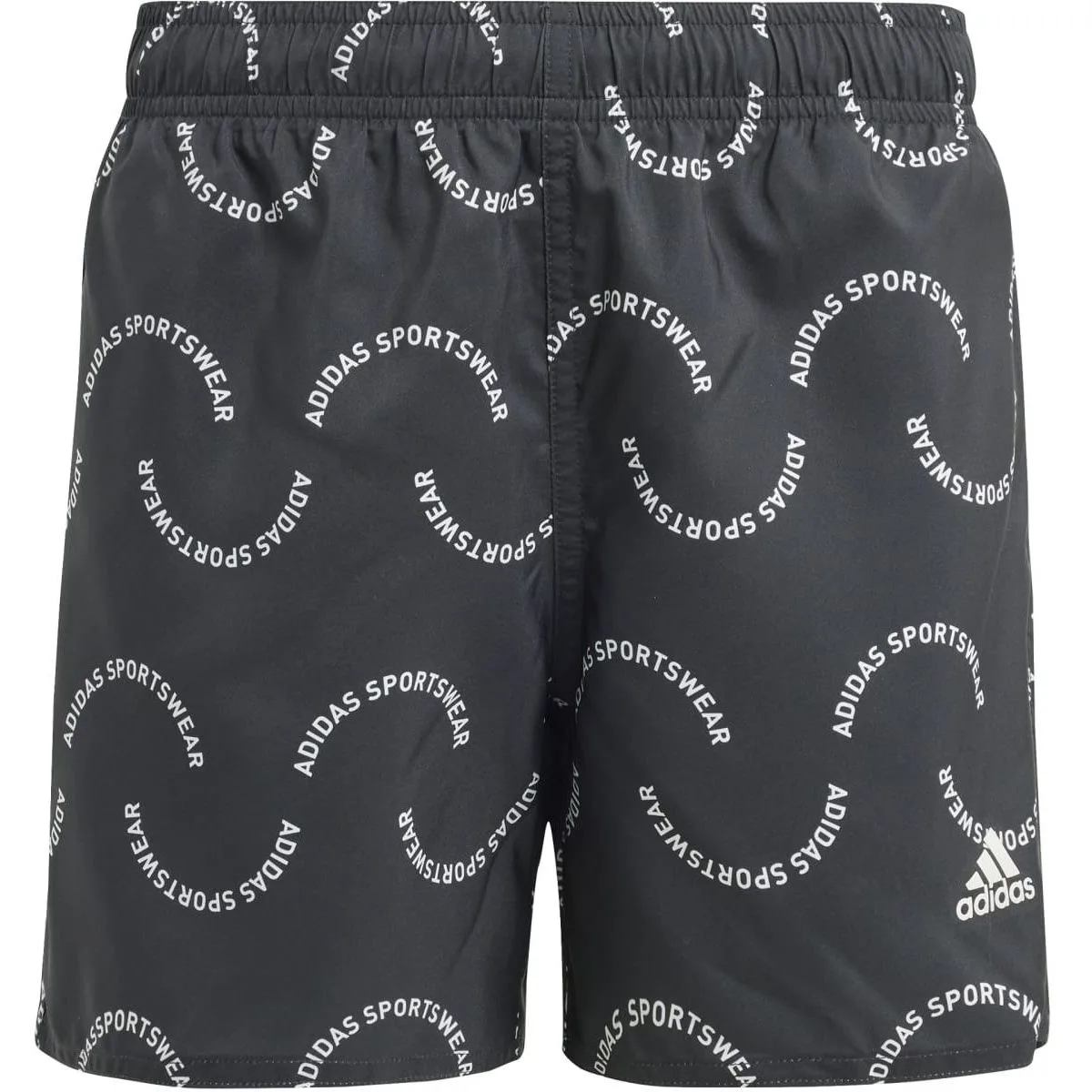 Adidas Sportswear Wave Print CLX Kids Badeshorts Jungen schwarz