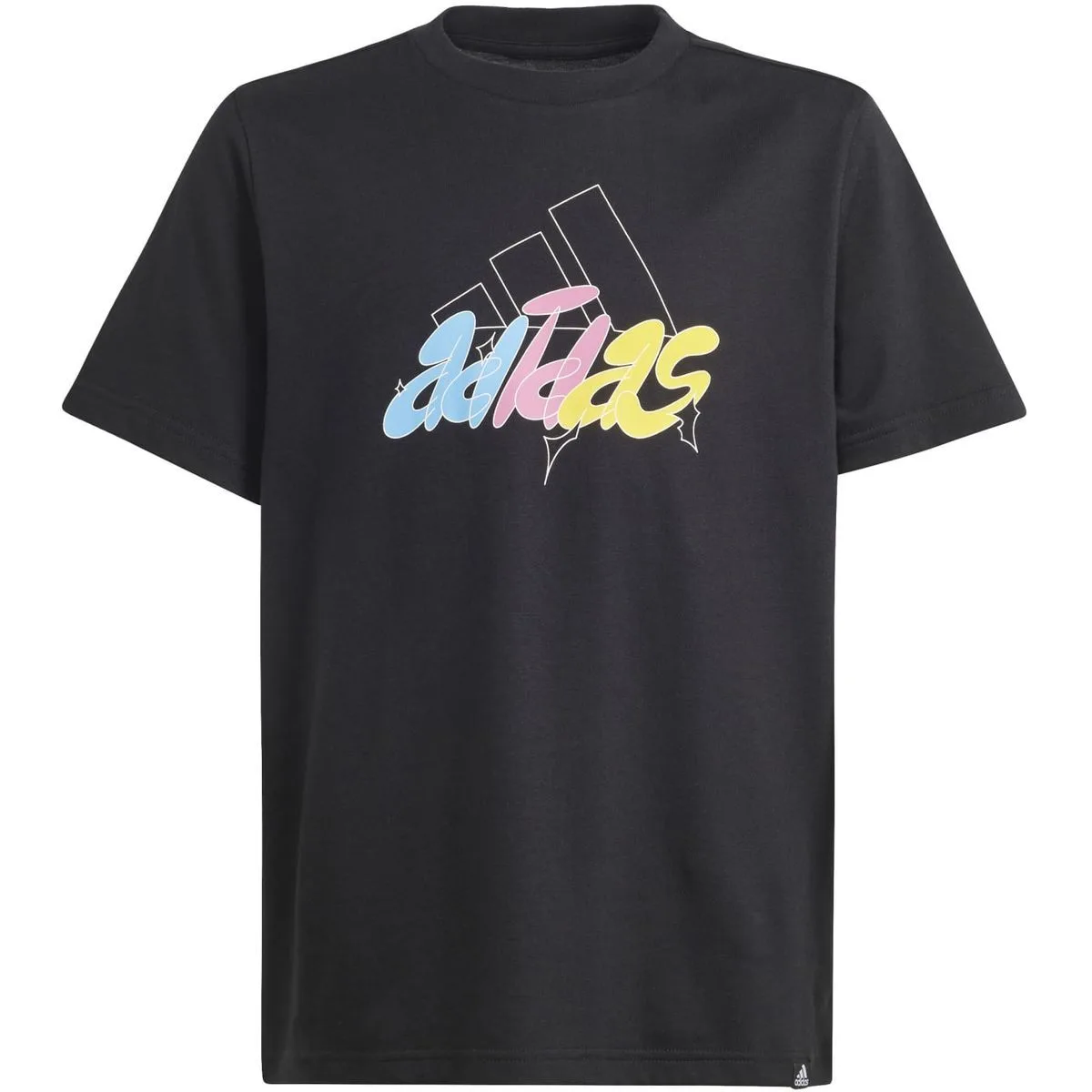 Table TEE Illustrated Graphic TEE Junior Kinder T-Shirt, schwarz 164