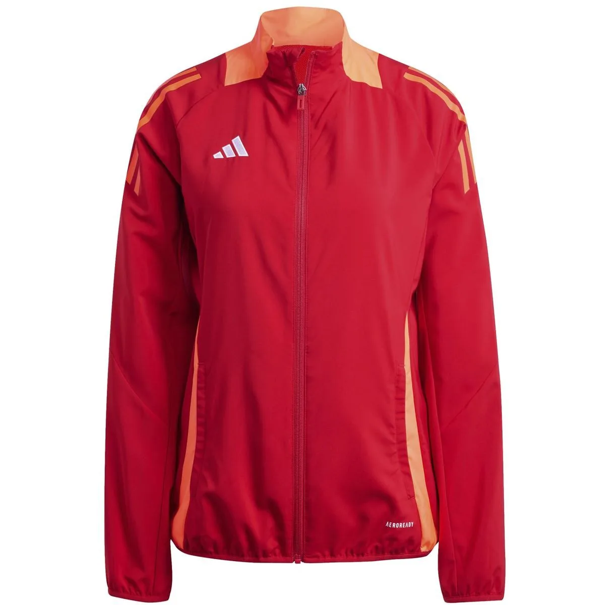 Tiro 24 Competition Präsentationsjacke Damen Fußballjacke, rot S
