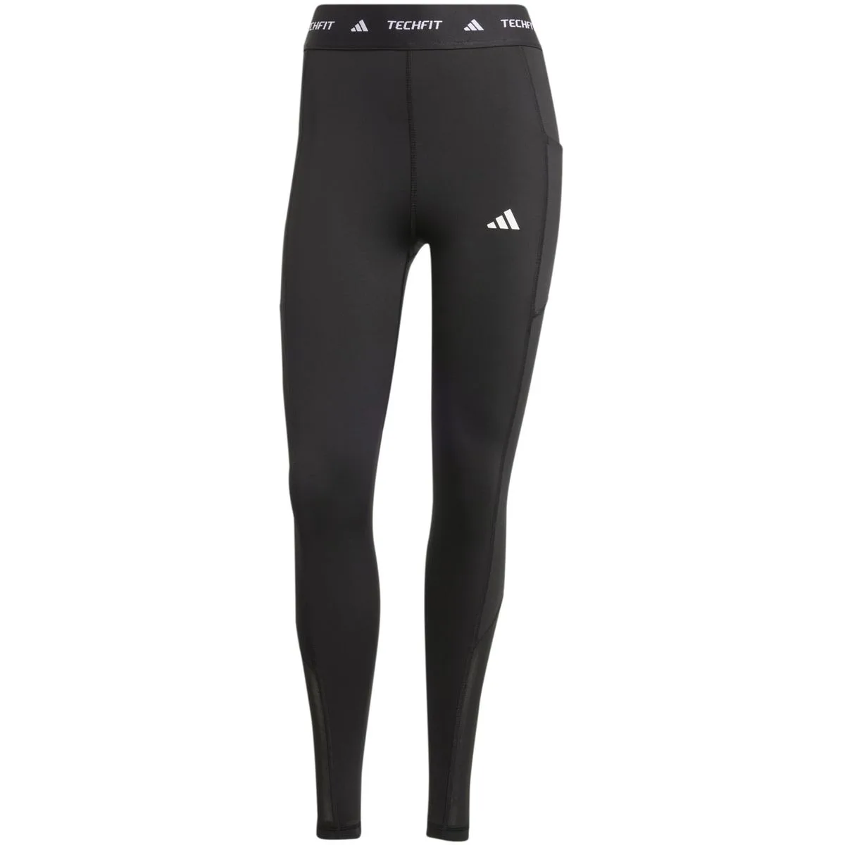 Techfit Stash Pocket Full-Length Damen Tights, schwarz S