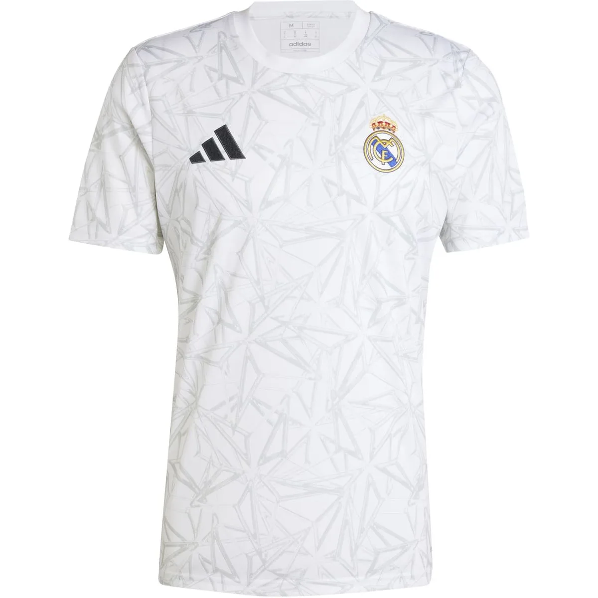 Real Madrid Pre-Match Herren Trikot, weiß XL