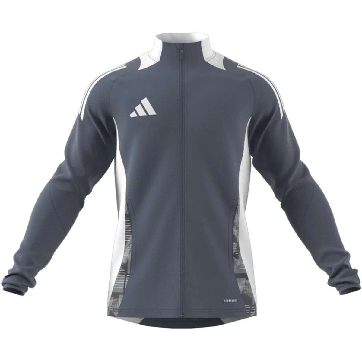 Tiro24 Competition Training Jacket Herren Fußballjacke, grau XL