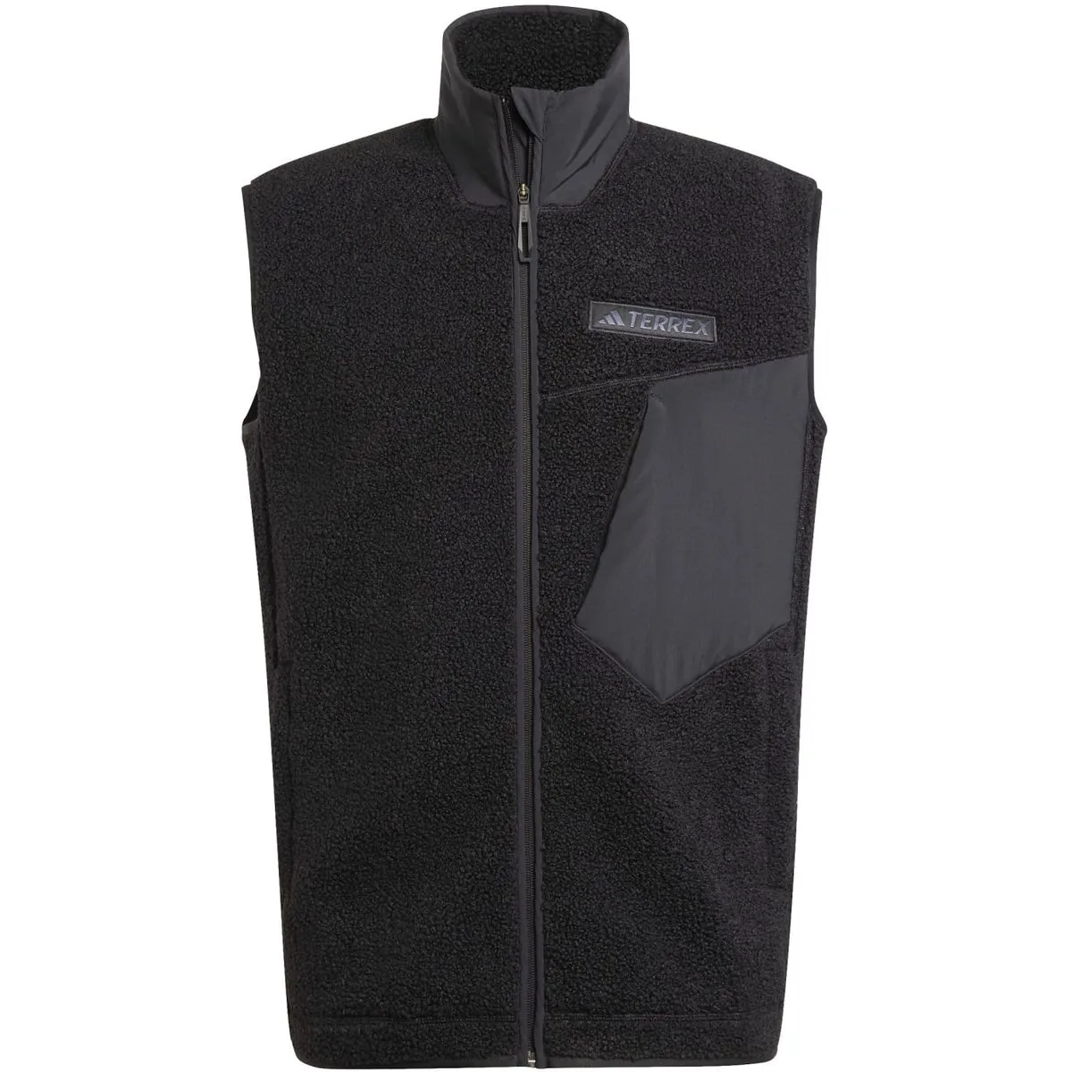 Terrex Xploric High Pile Fleece Vest Herren Weste, schwarz S