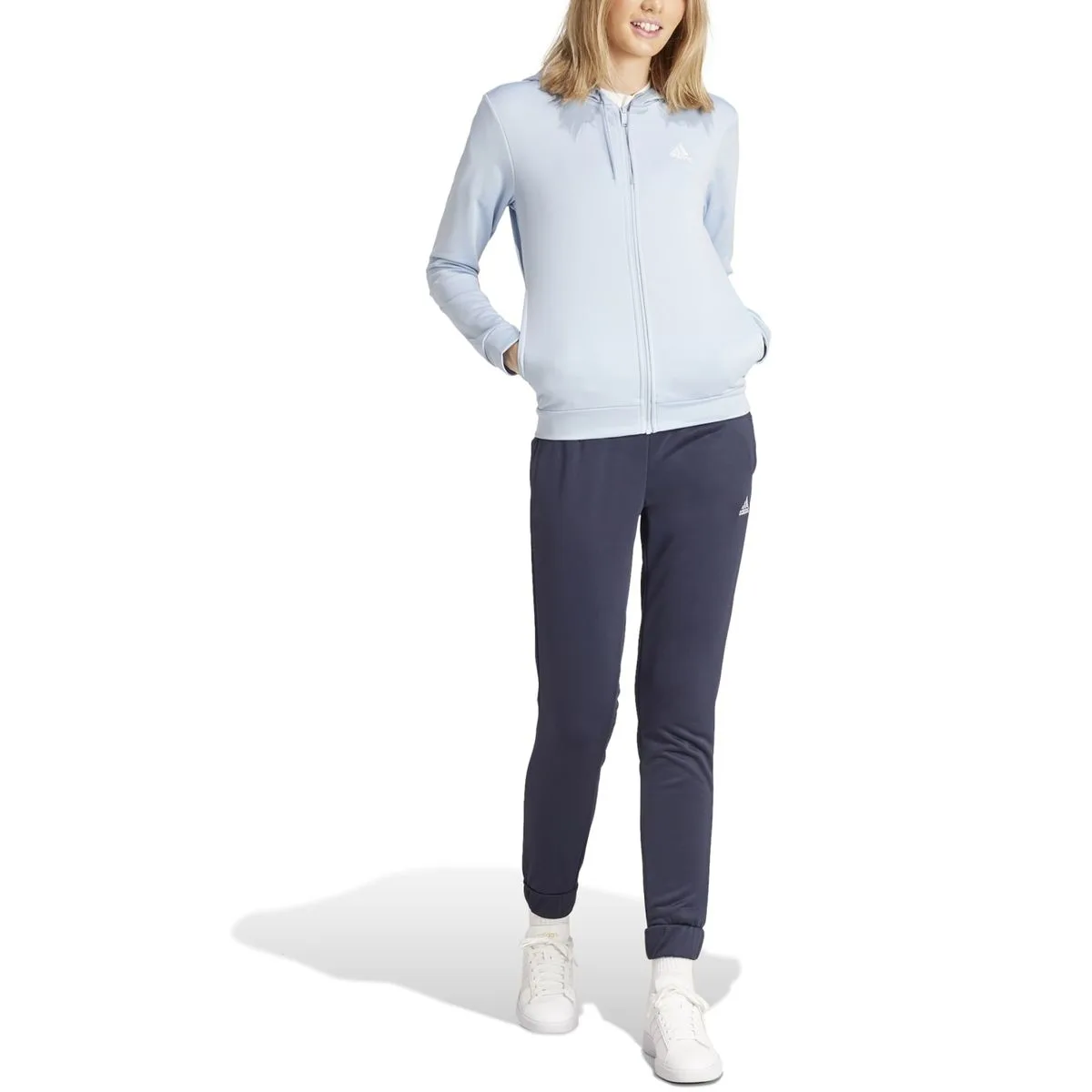 Linear Damen Trainingsanzug, blau XL