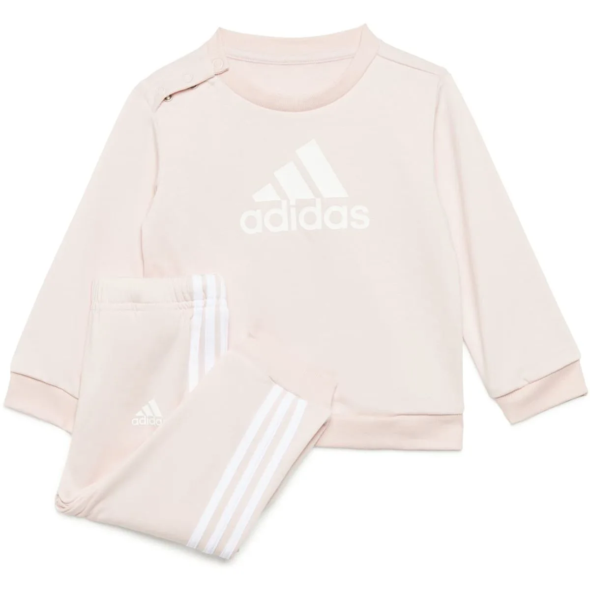 Badge of Sport French Terry Kinder Jogginganzug, rosa 92