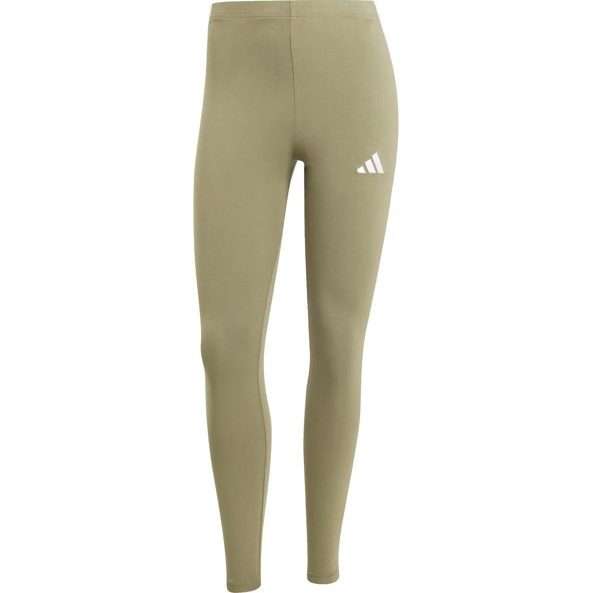 Essentials 3-Streifen Cotton Damen Tights, grün M