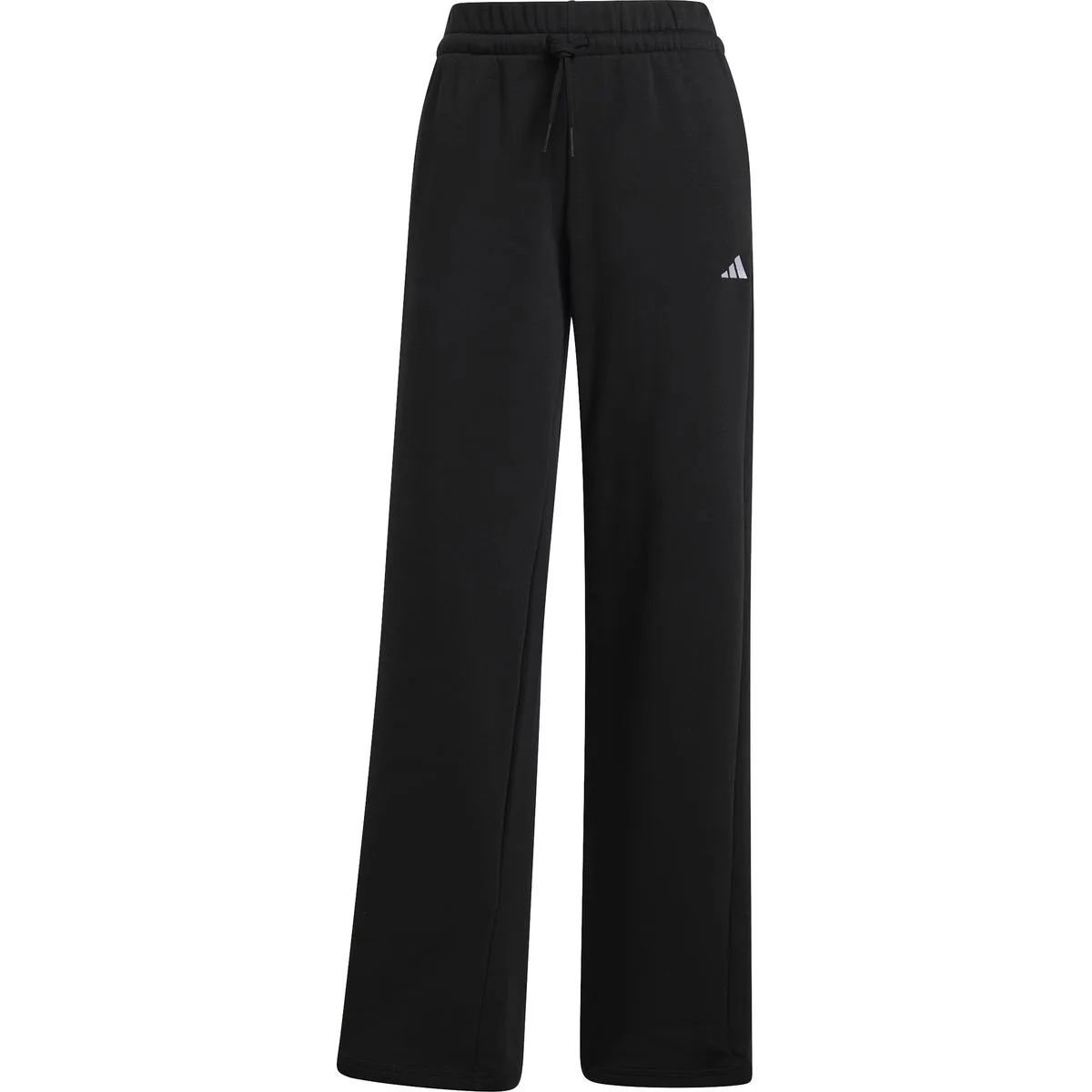 Essentials Small Logo Feel Cozy Open-Hem Damen Hose, schwarz M/S