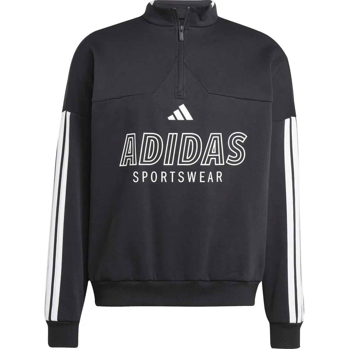 M Tiro FL HZ Herren Sweatshirt, schwarz M