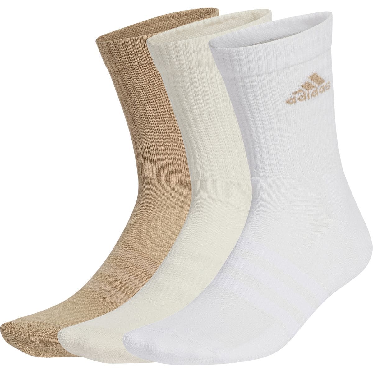 Cushioned Crew 3er-Pack Socken, weiß L