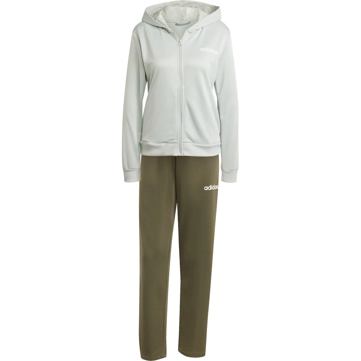 Essentials Linear Damen Jogginganzug, grau L