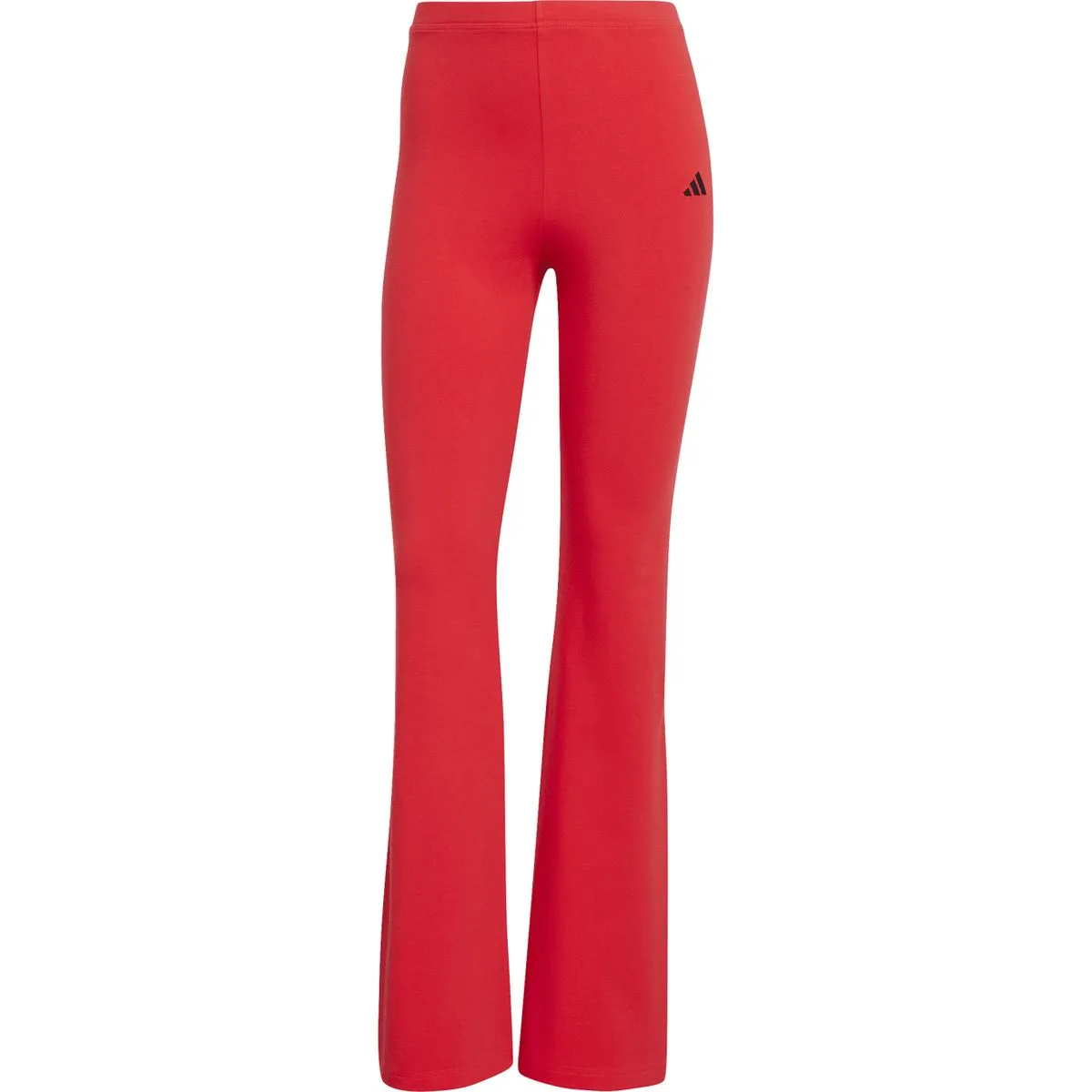 Adidas Essentials Small Logo Flared Damen Strumpfhose, rot