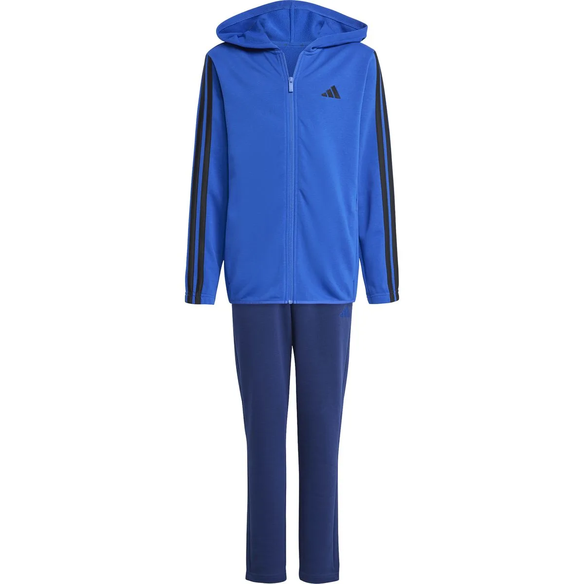 Essentials Kinder Jogginganzug, blau 164