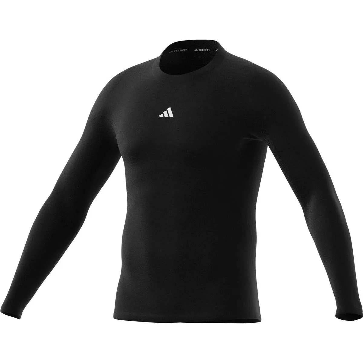 Techfit Compression Training Long Herren Longsleeve, schwarz L