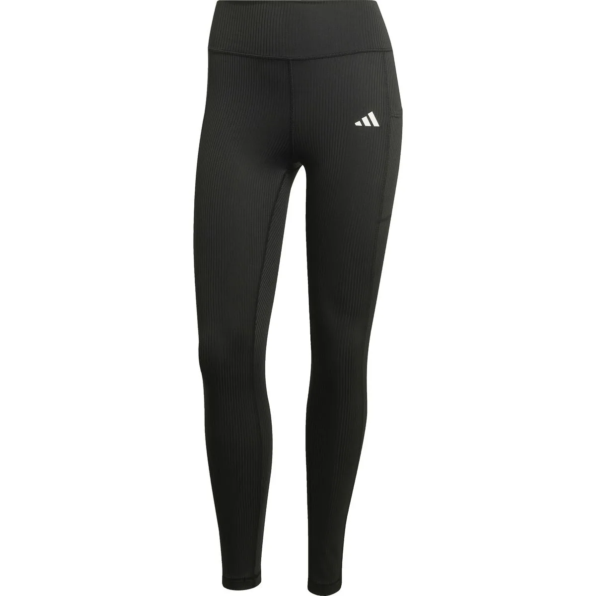Adidas Optime Rib 7/8- Damen Tights, schwarz 4067902702179