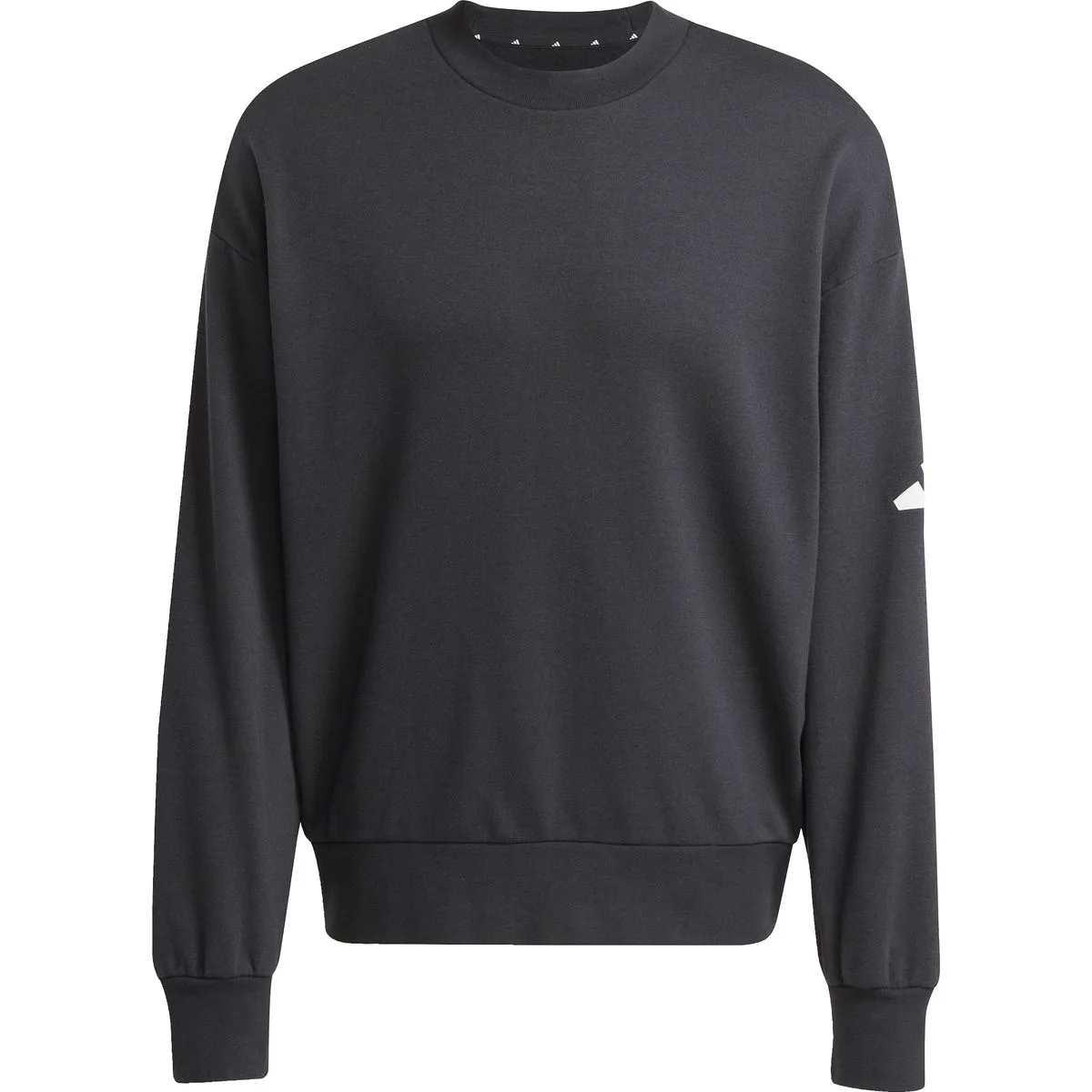 Essentials Loose Fit 3 Bar Logo Herren Sweatshirt, schwarz XL