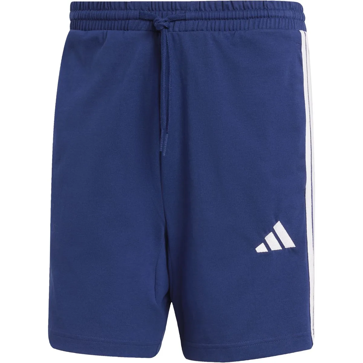 Essentials 3-Streifen Single 7-Inch Herren Shorts, blau XL