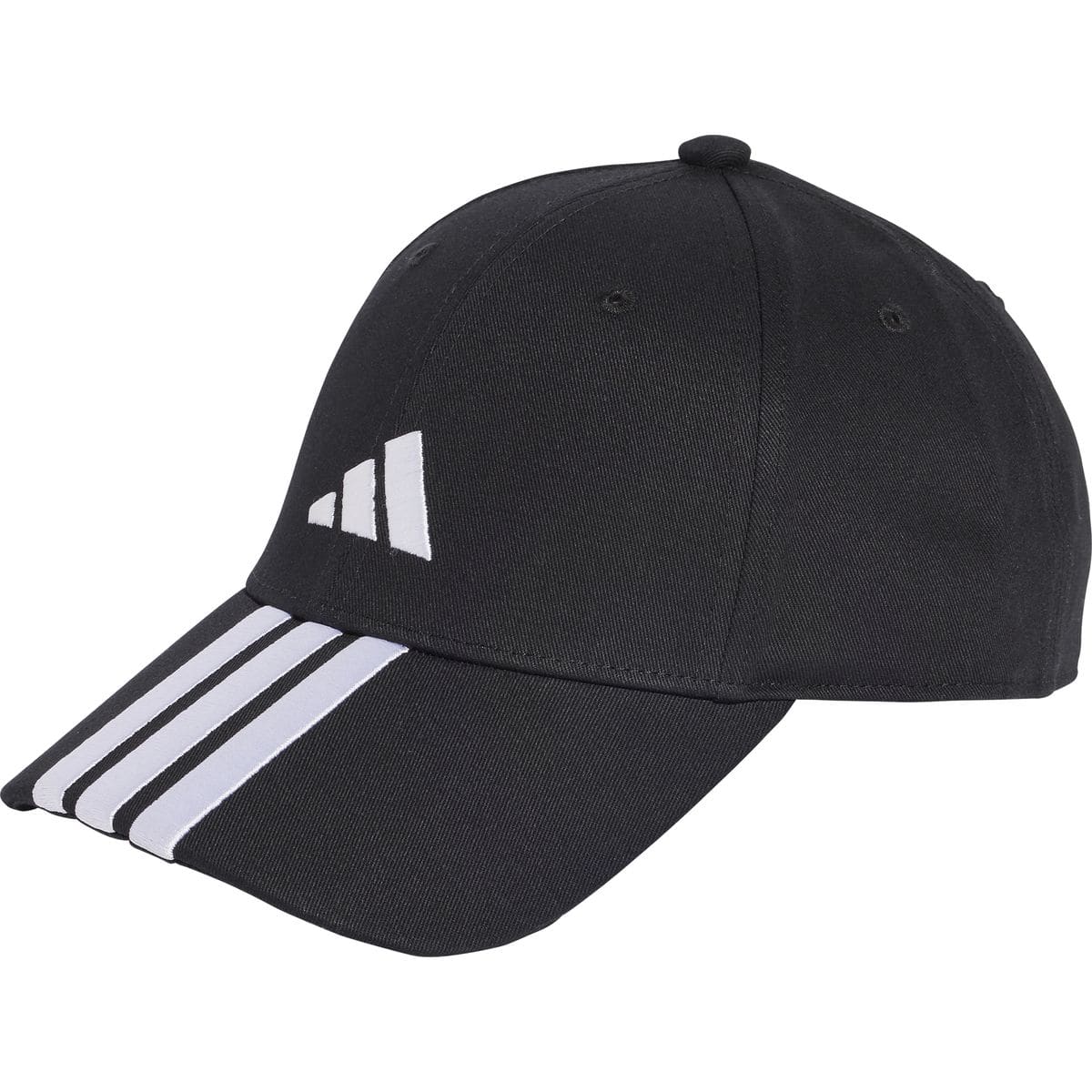 Streifen New Logo Baseball Kappe Cap, schwarz OSFW