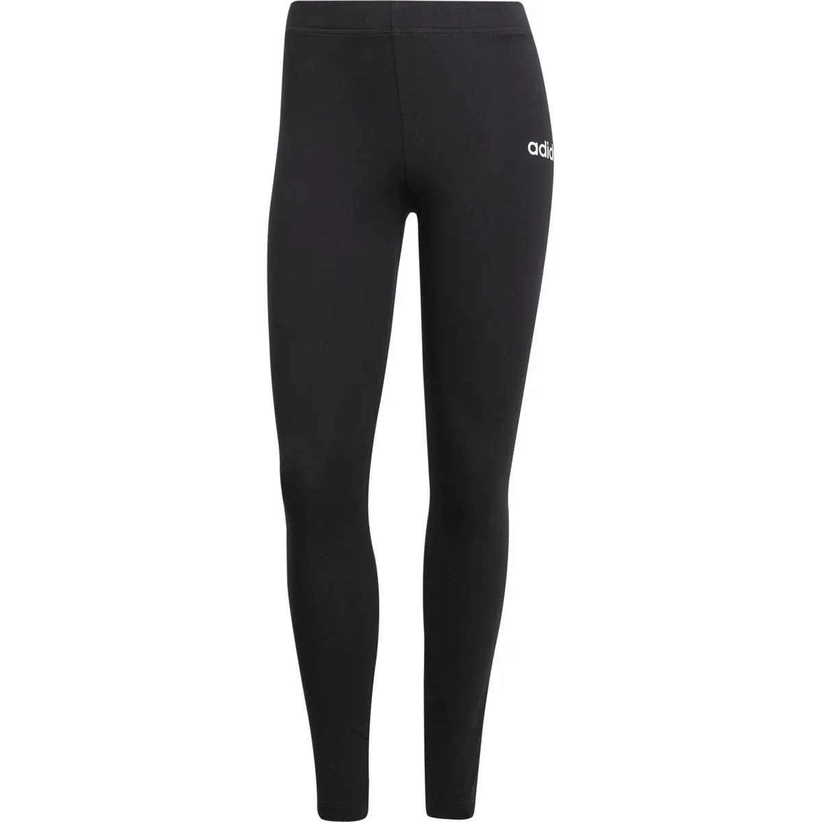 Essentials Linear Cotton Damen Tights, schwarz XS