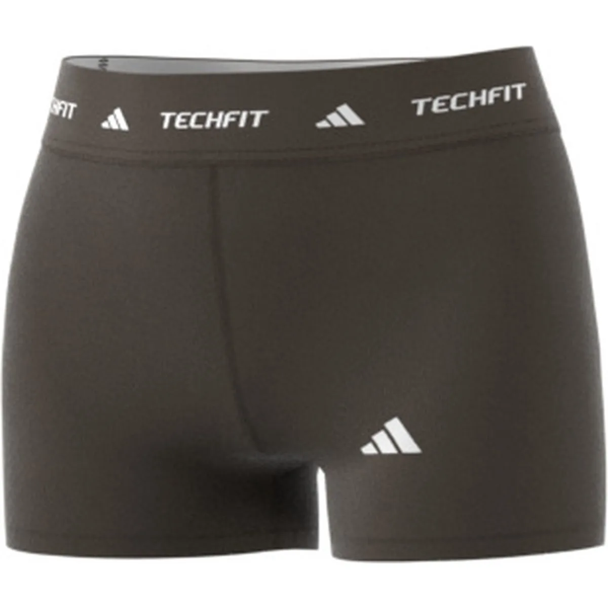 Techfit kurze 3inch Damen Tights, grün S 3"