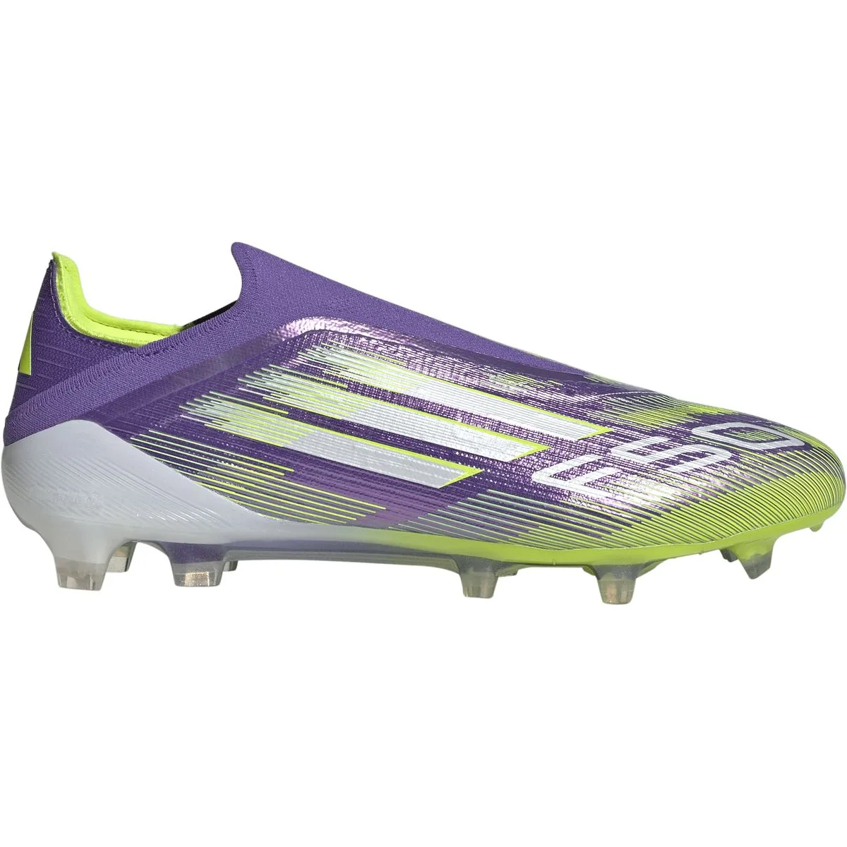 F50 Elite Laceless FG Nockenschuhe, lila, Größe 41 ⅓ 41 ⅓