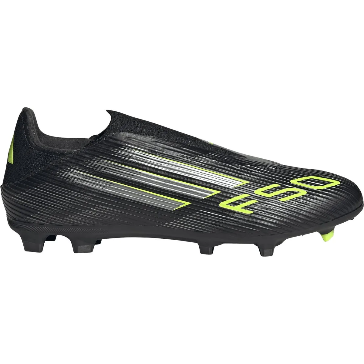 F50 League Laceless FG/MG Nockenschuhe, schwarz, Größe 47 ⅓ 47 ⅓
