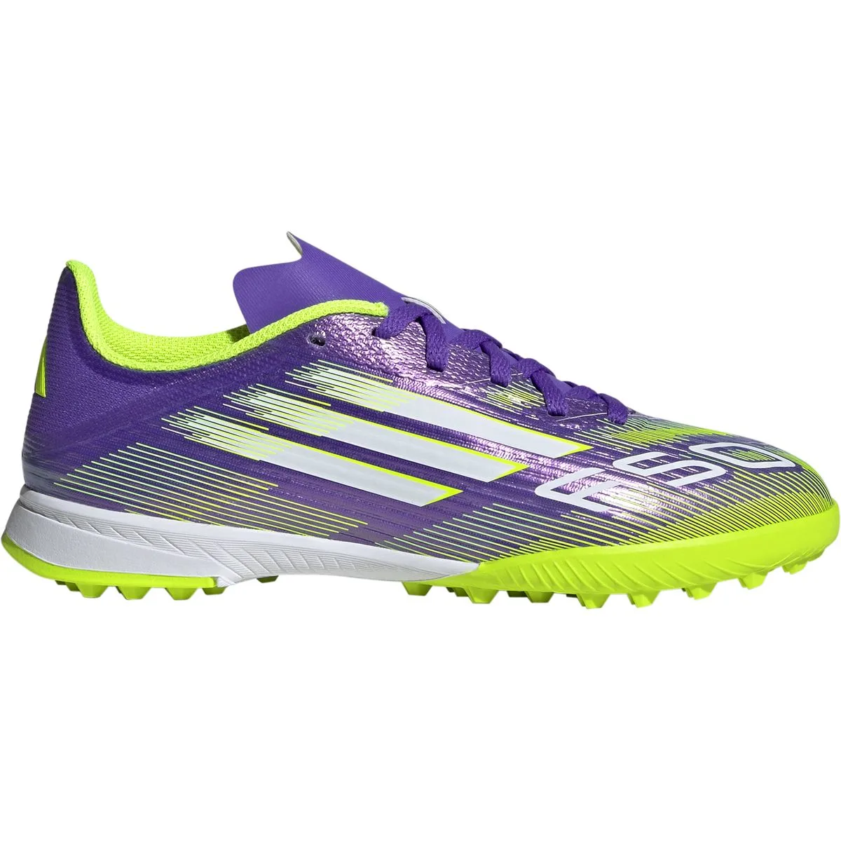 F50 League TF Kinder Multinockenschuhe, lila, Größe 32 32