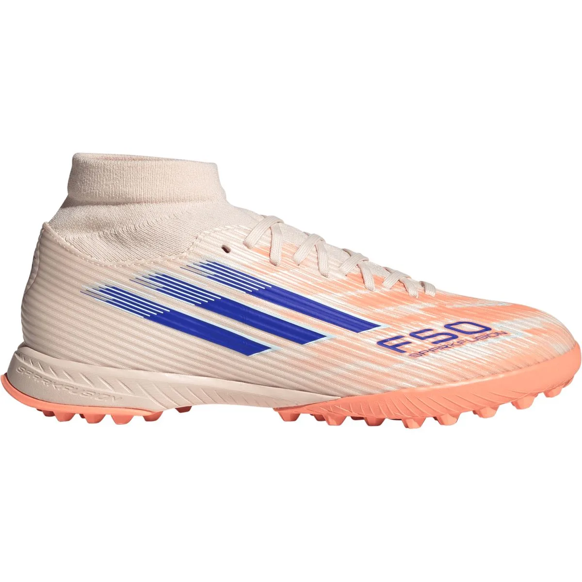 F50 Sparkfusion League TF Damen Multinockenschuhe, orange, Größe 44 ⅔ 44 ⅔