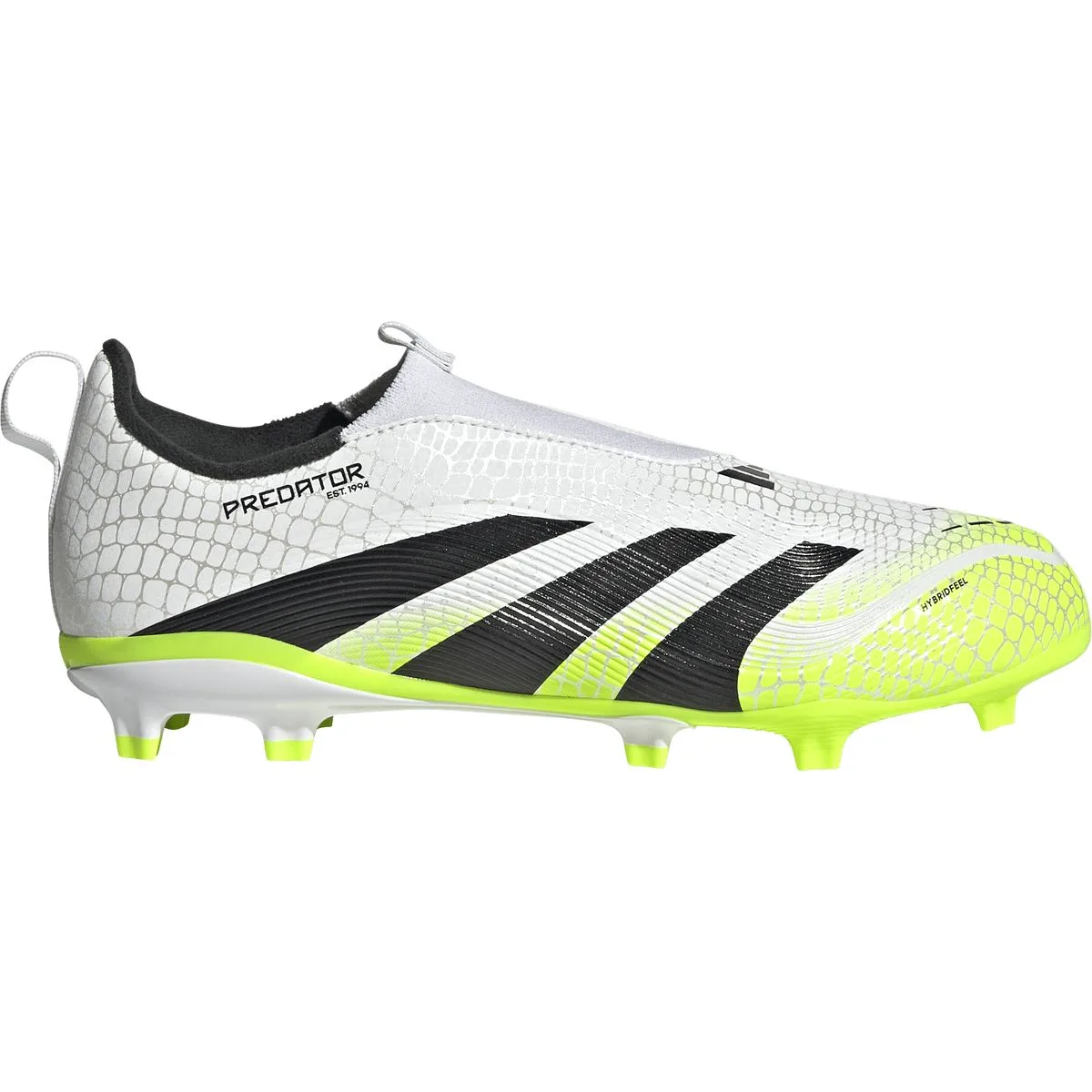 Predator League Laceless FG/MG Kinder Nockenschuhe, weiß, Größe 28 28