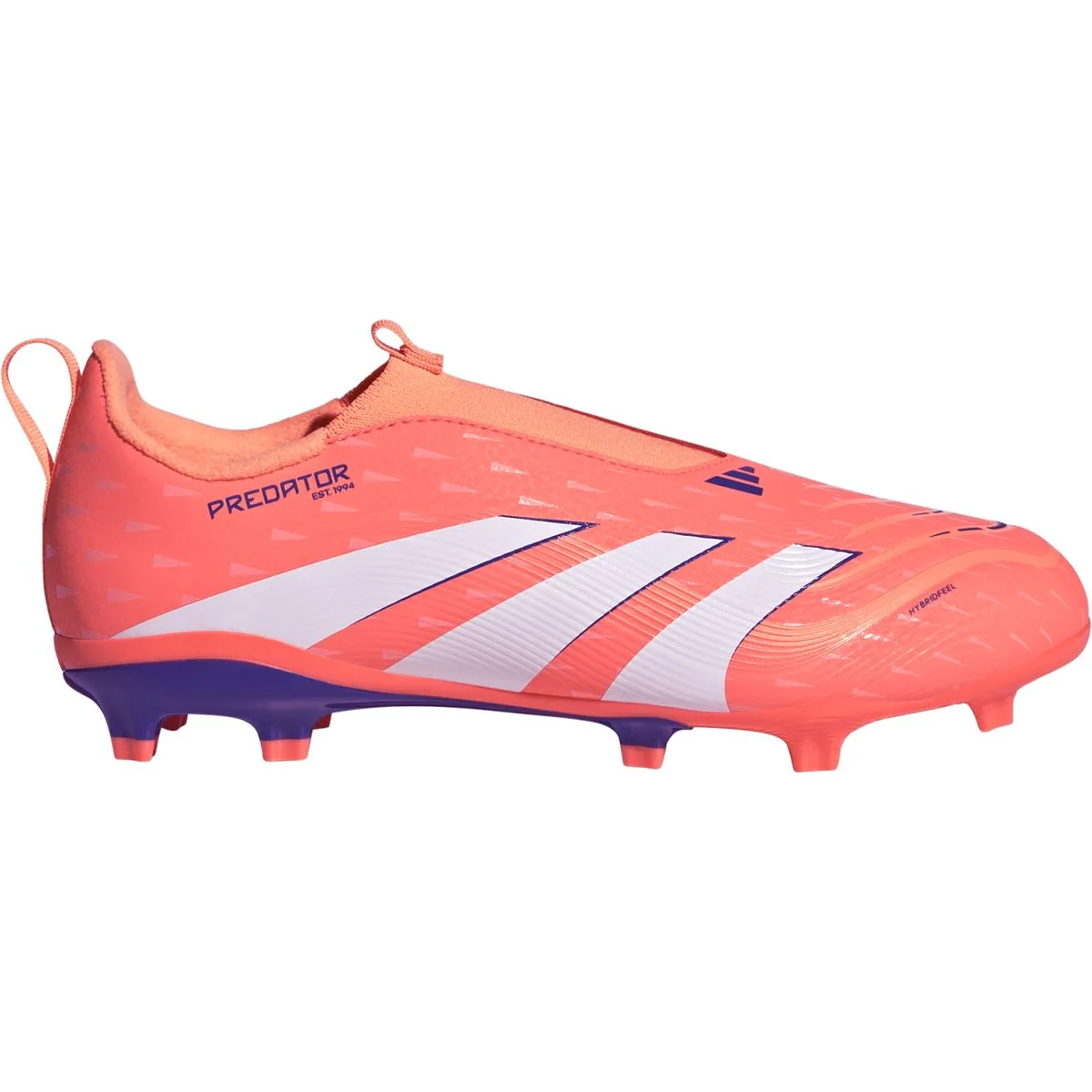Predator League Laceless FG/MG Kinder Nockenschuhe, orange, Größe 29 29