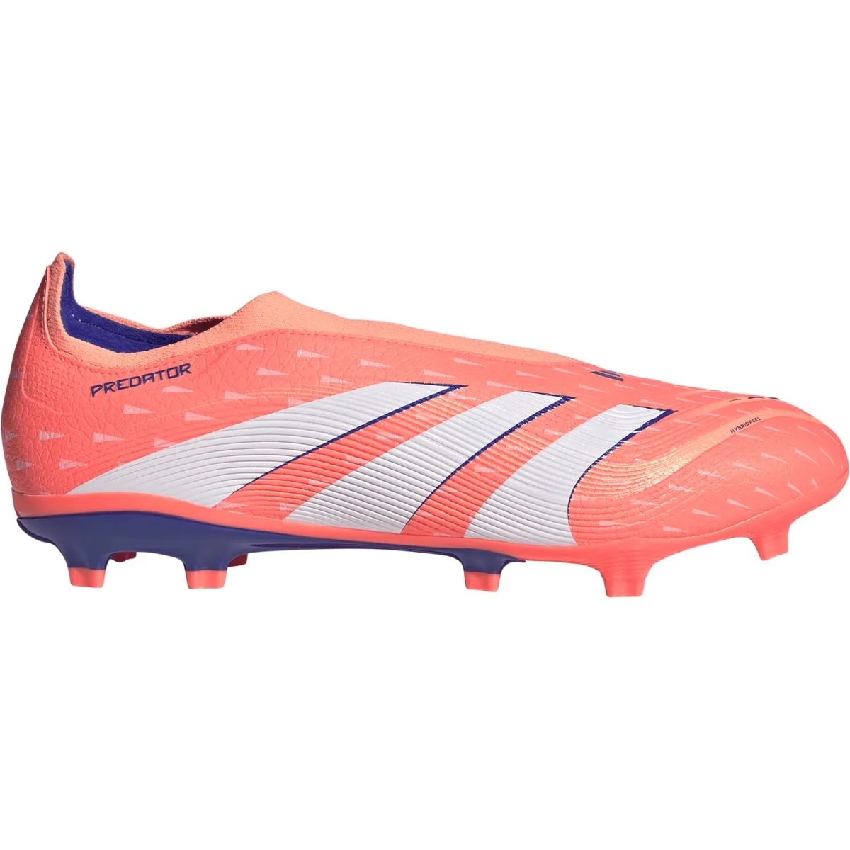 Adidas Predator League Laceless FG/MG Nockenschuhe, orange, Größe 46 JI1167