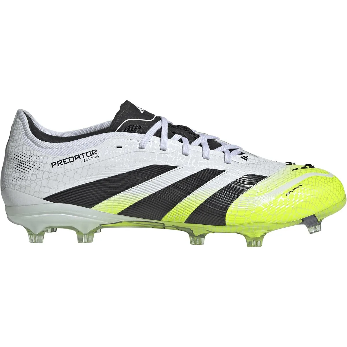 Adidas Predator Pro FG Nockenschuhe, weiß, Größe 42 JI1195