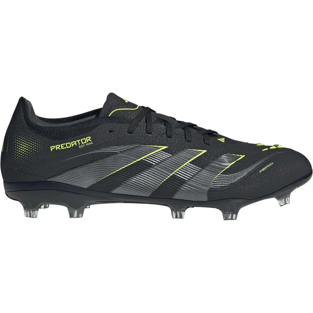 Predator Pro FG Nockenschuhe, schwarz, Größe 43 ⅓ 43 ⅓