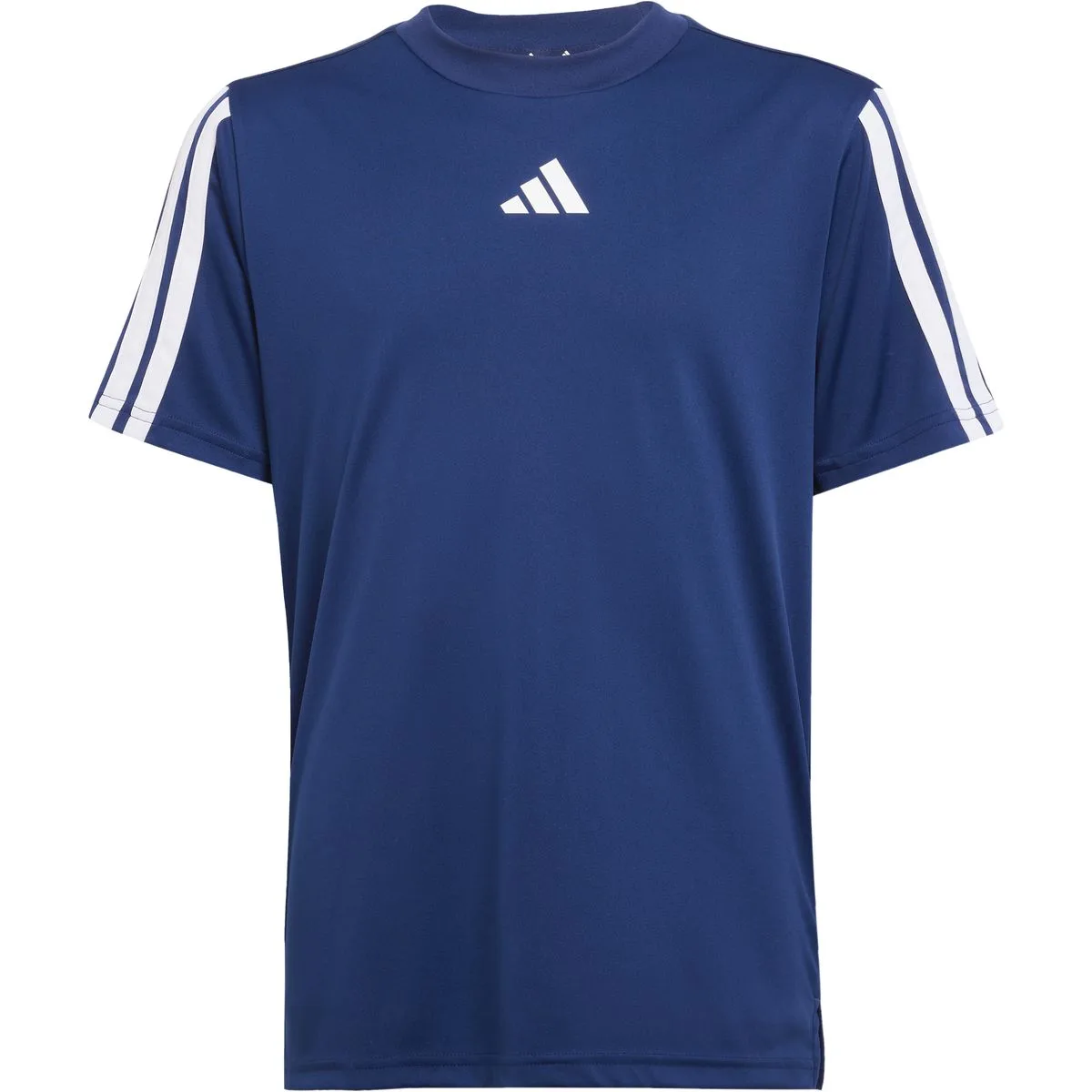 Train Essentials 3-Streifen Jungen T-Shirt, blau 164