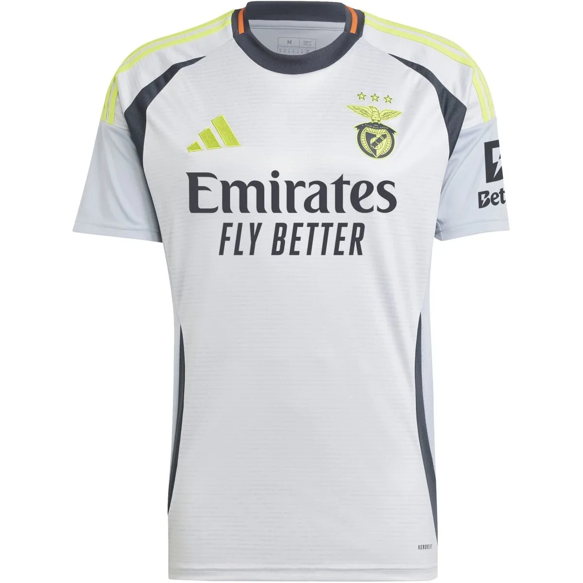 Benfica Lissabon Third Herren Trikot, grau 2XL