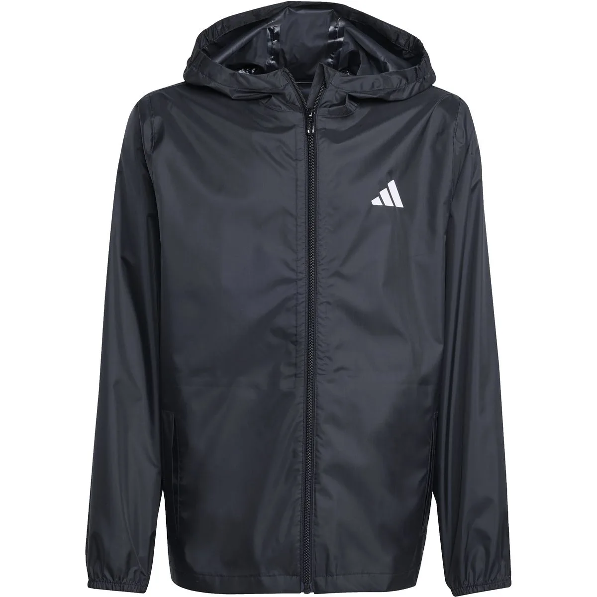 Sport Kinder Schlupfjacke, schwarz 140