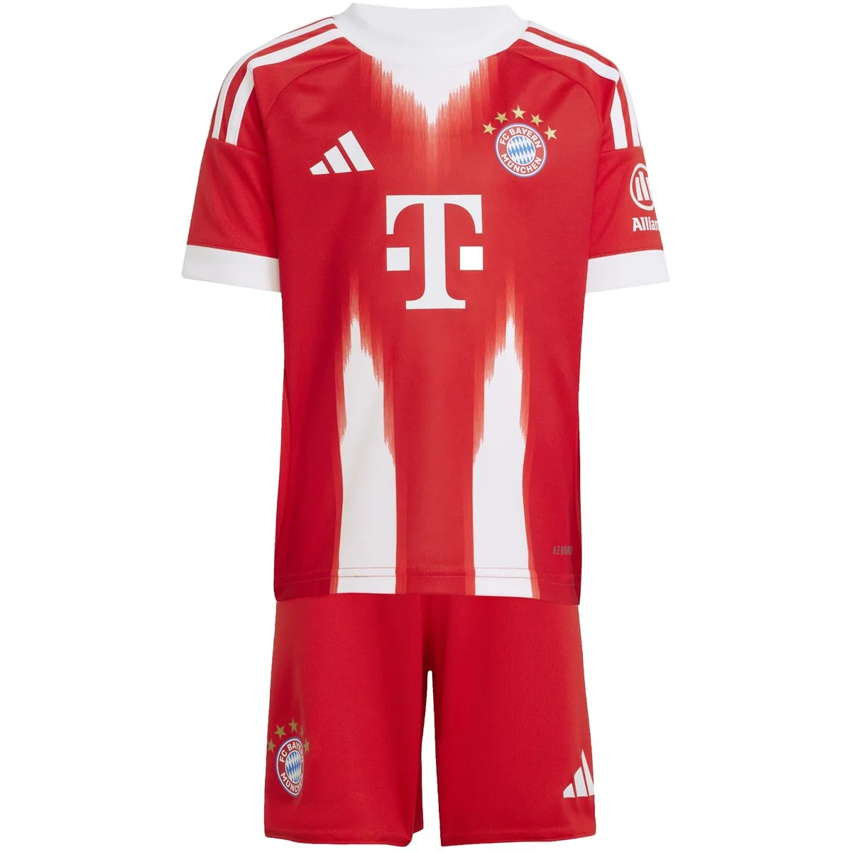 FC Bayern München 25/26 Home Mini Kinder Trainingsbekleidung, rot 92