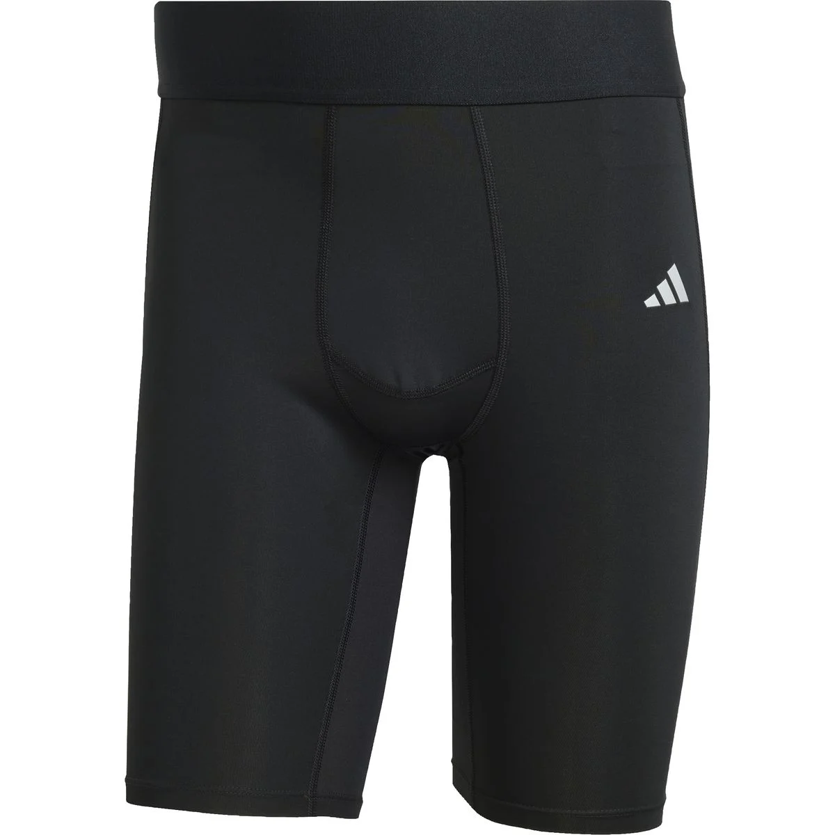 Techfit kurze Herren Tights, schwarz L