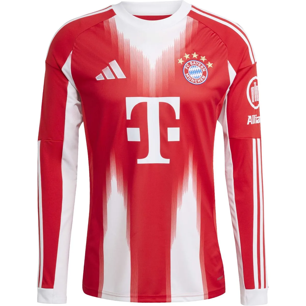 FC Bayern München 25/26 Home Langarm Herren Trikot, rot S