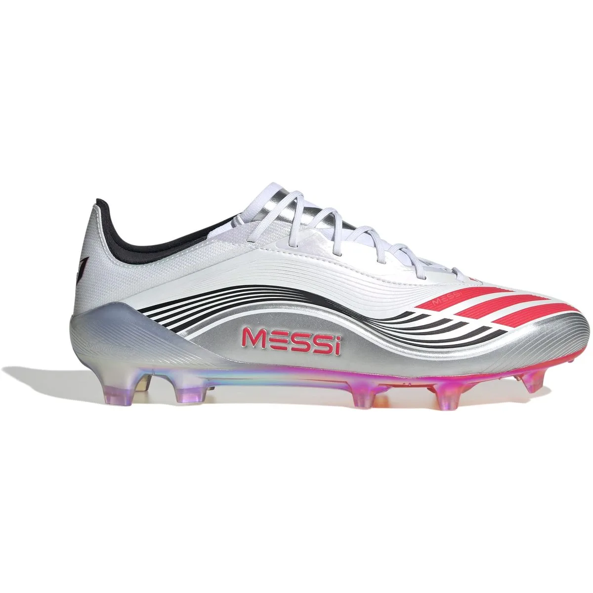 F50 Messi Elite FG Nockenschuhe, weiß, Größe 44 44