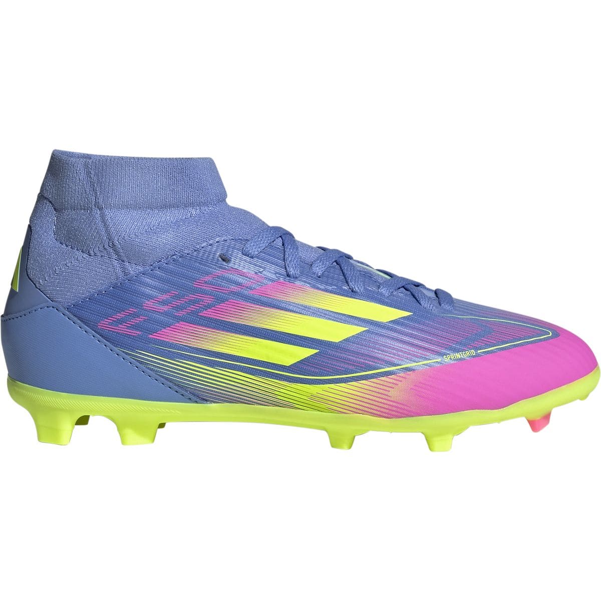 F50 League Mid FG/MG Kinder Nockenschuhe, blau, Größe 31 31
