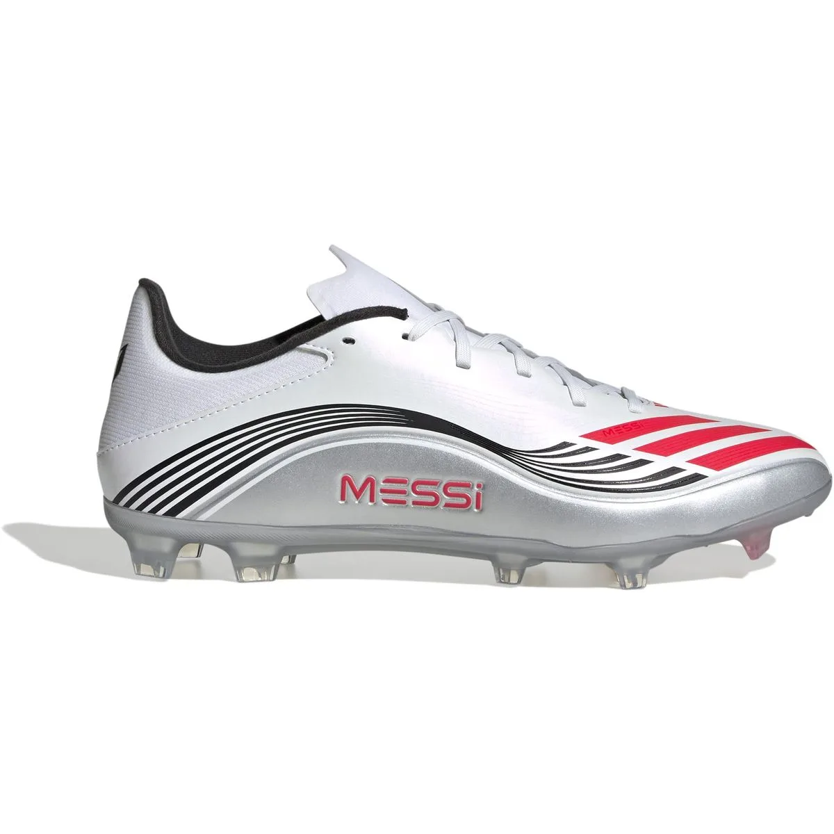 F50 Messi League FG/MG Nockenschuhe, weiß, Größe 46 ⅔ 46 ⅔