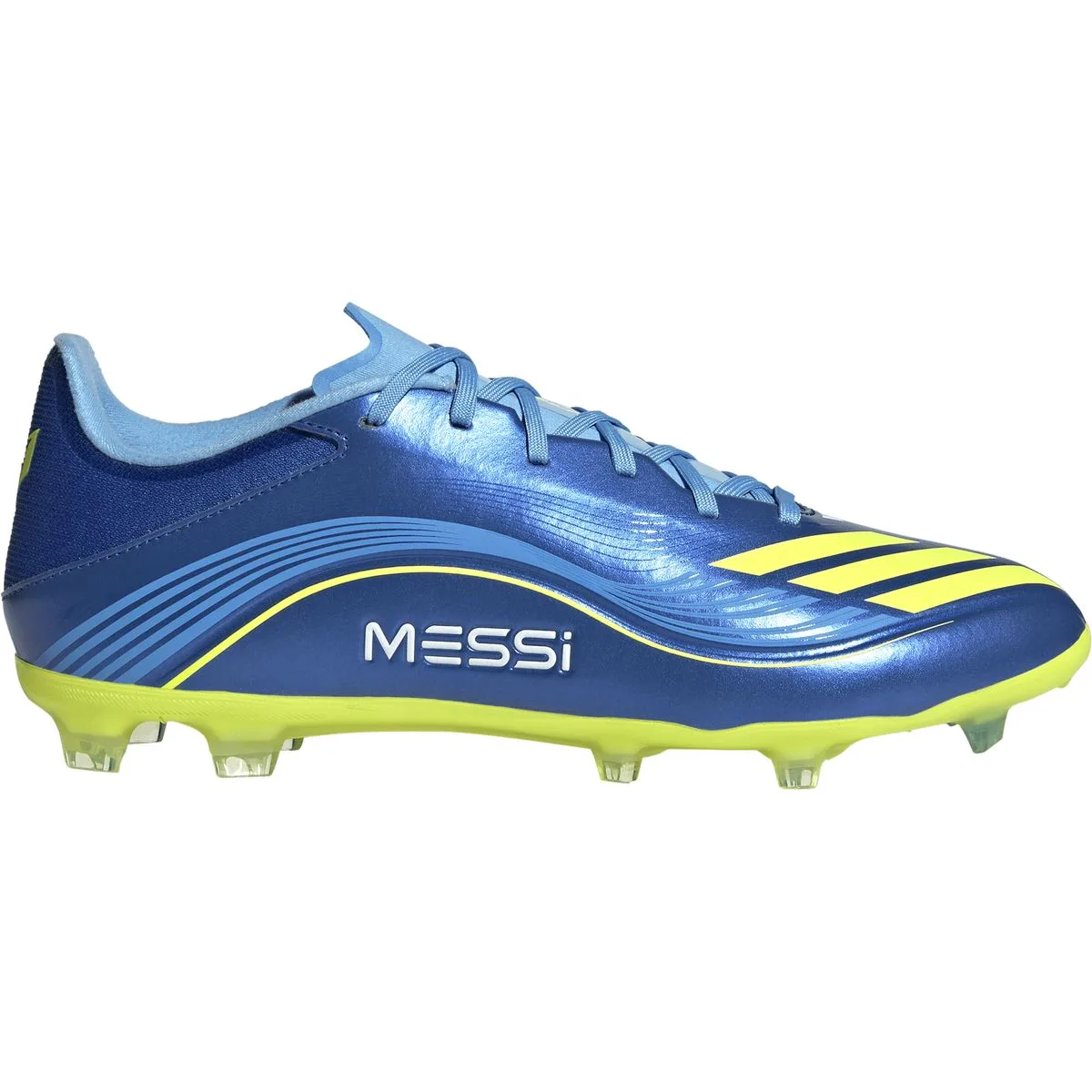 F50 Messi League FG/MG Nockenschuhe, blau, Größe 46 46