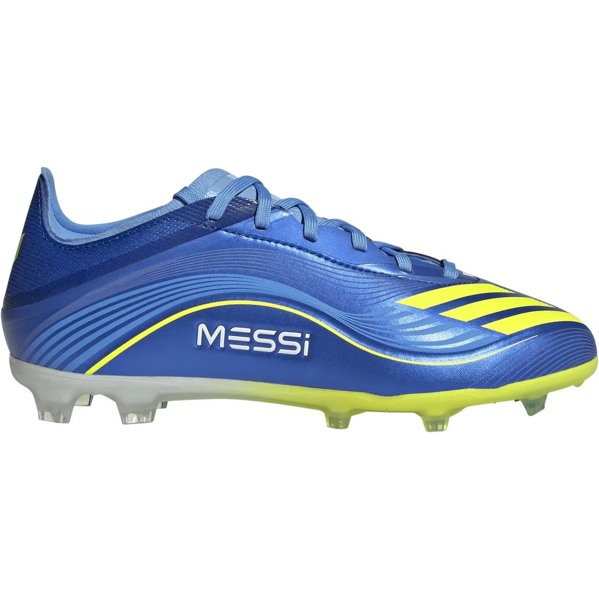 F50 Messi Elite FG Kinder Nockenschuhe, blau, Größe 36 36