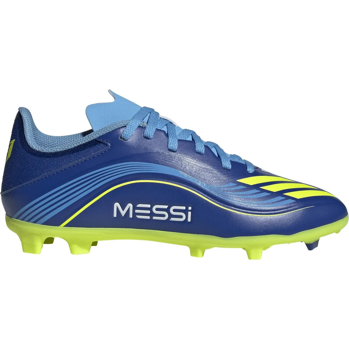 F50 Messi League FG/MG Kinder Nockenschuhe, blau, Größe 36 36