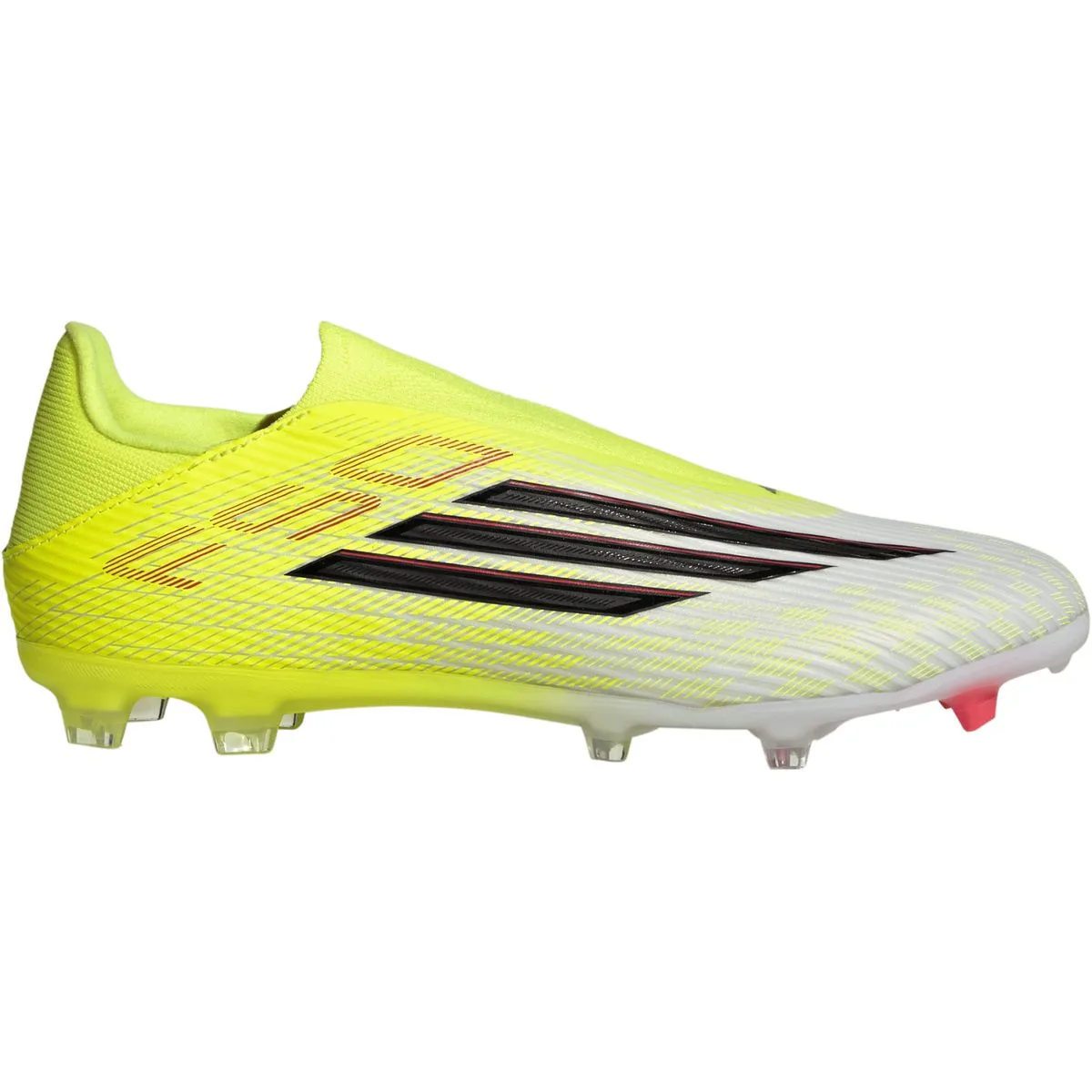F50 League Laceless FG/MG Nockenschuhe, gelb, Größe 42 42