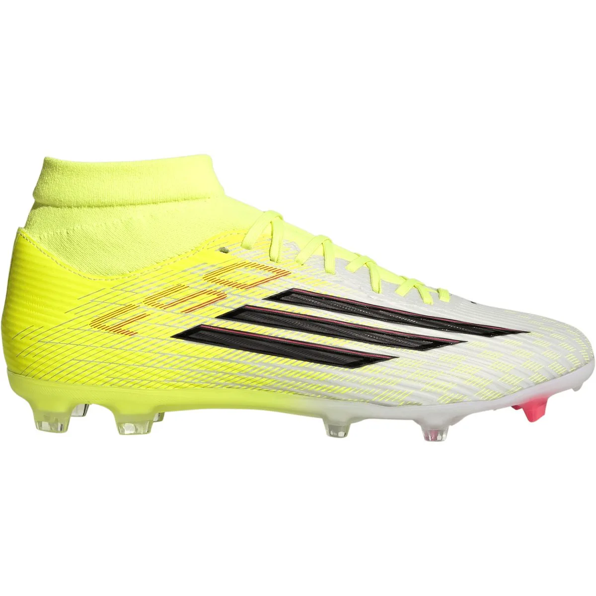 F50 League Mid FG/MG Nockenschuhe, gelb, Größe 44 ⅔ 44 ⅔