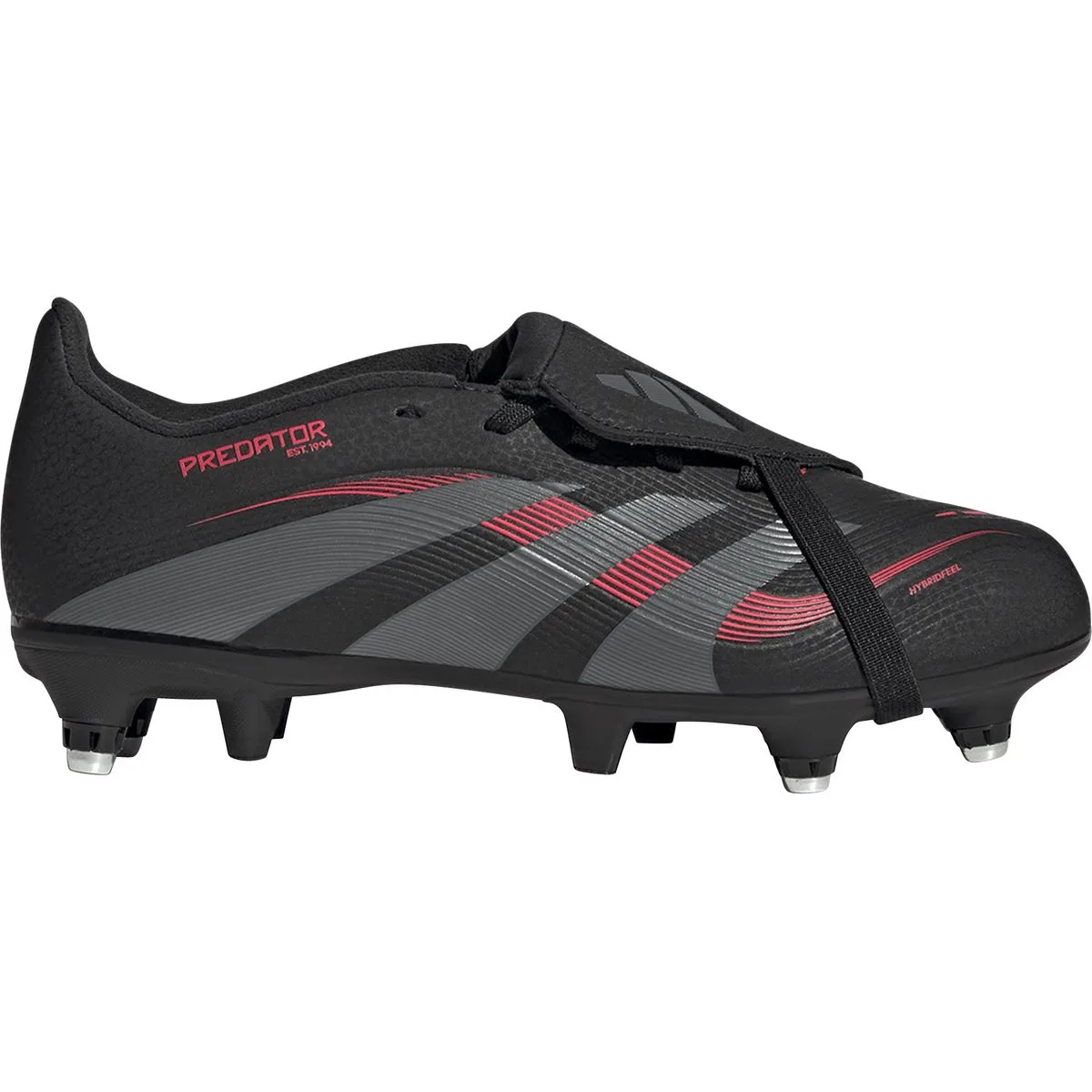 Predator League Fold-Over Tongue SG Kinder Stollenschuhe, schwarz, Größe 36 36